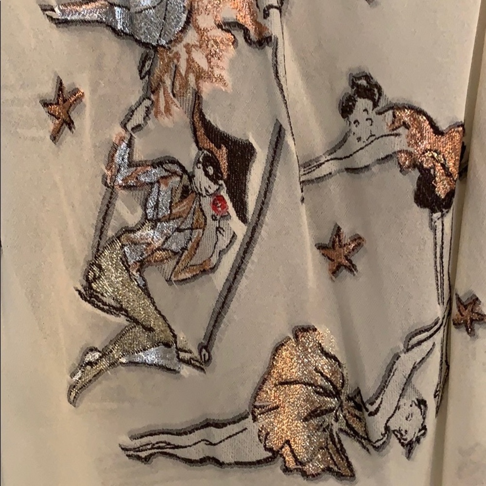 Hermes sheer blouse with embroidery - Picture 2 of 5